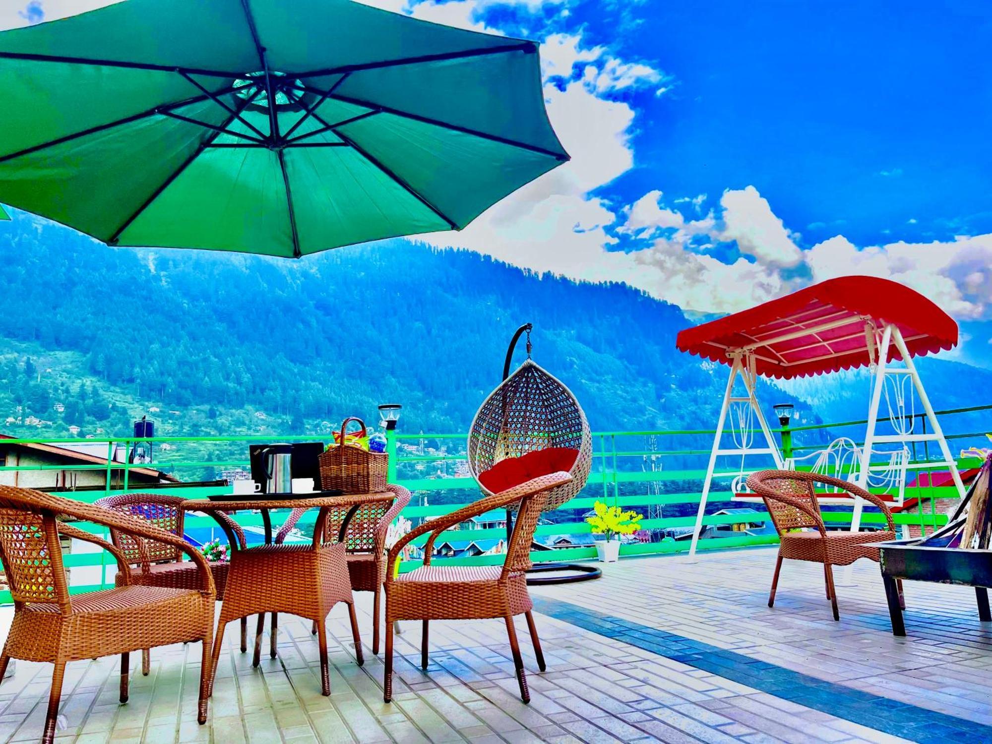 Tata Vista Resort Mall Road Manali - Centrally Heated & Air Cooled Esterno foto