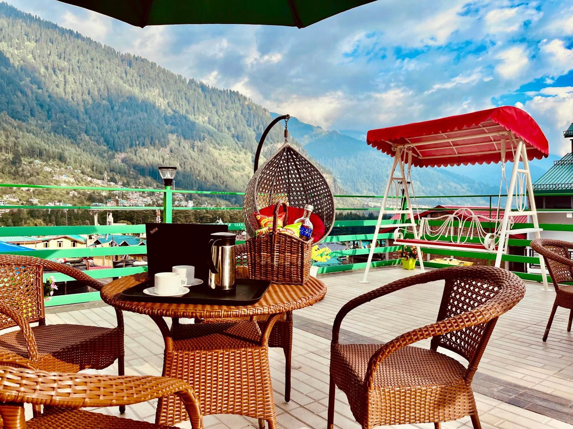 Tata Vista Resort Mall Road Manali - Centrally Heated & Air Cooled Esterno foto